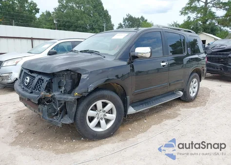 2011 Nissan Armada Sv из США, поврежденный, VIN 5N1BA0ND6BN621116